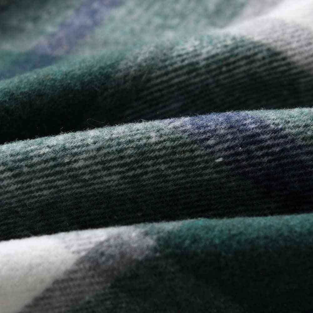 Kinder Übergangsjacke Jungen Kindermantel Mädchen Jacke Kariertem Hemd mit Kapuze für Frühling und Herbst