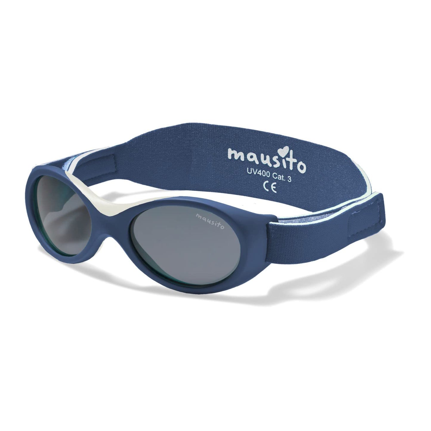 Mausito BABY Sonnenbrille 0-18 Monate Mädchen I VERGLEICHSSIEGER Sonnenbrille Baby 100% UV-Schutz I BIEGSAM & verstellbares Band I Schadstofffrei I Europäisches Design für Kinder gemacht