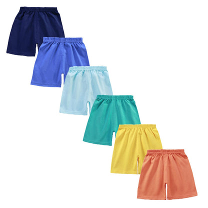 Baby Junge Baumwolle Shorts-Unisex Kleinkind Baby Sommer Kurze Hosen für Jungen Kinder Sommer Kleidung,6er-Set Multi-Packs 1-5 Jahre