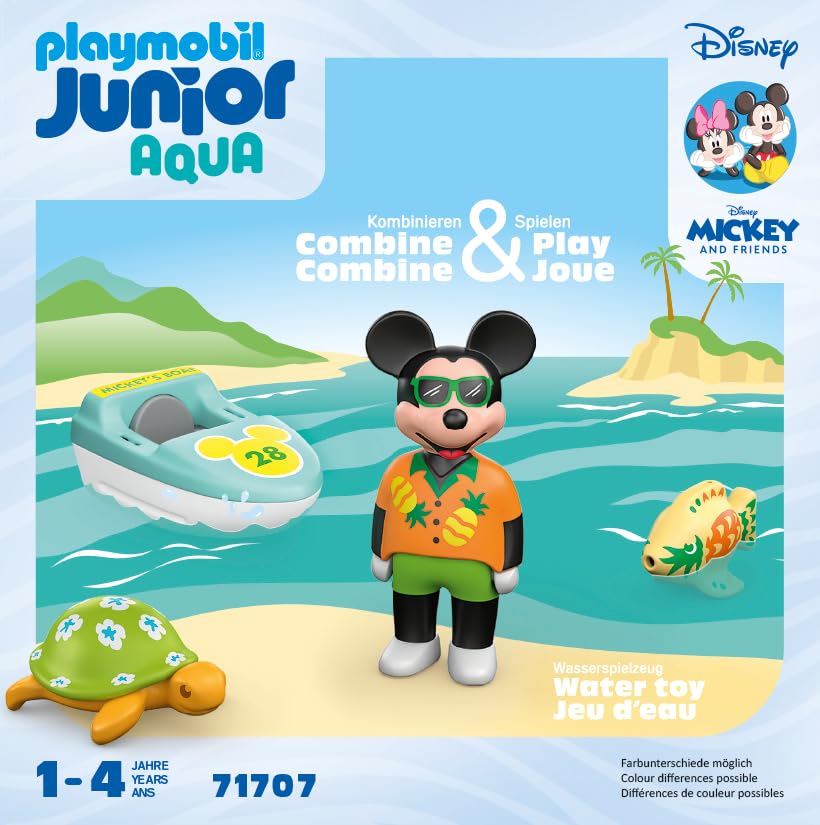 PLAYMOBIL JUNIOR | Disney | Vaianas Katamaran | nachhaltiges Spielzeug aus biobasierten Kunststoffen | für Kinder ab 1 Jahr | 71459