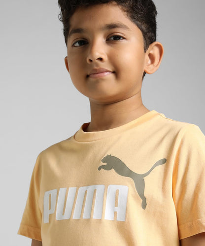 PUMA Jungen ESS 2 Color No.1 Logo Tee B T-Shirts (1er Pack)