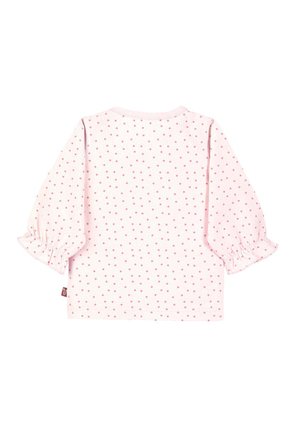 Sterntaler Baby Mädchen Strampler GOTS Set Emmi - Strampler Baby, Babystrampler - aus Single Jersey mit Esel Applikation - rosa