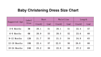 Baby Long Christening Dresses White Christening Dress Special Occasion Dresses for Girls Birthday