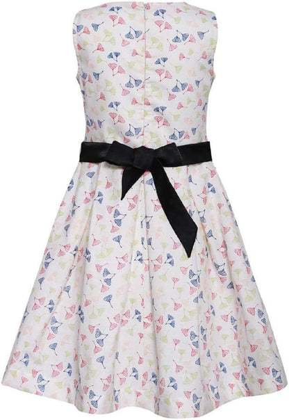 La-V Mädchen Sommerkleid Ginko H121/Größe 152