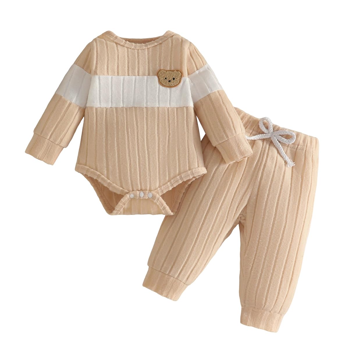 Herbst Outfit Für Baby Jungen Mit Bären Oberteil Und Hose