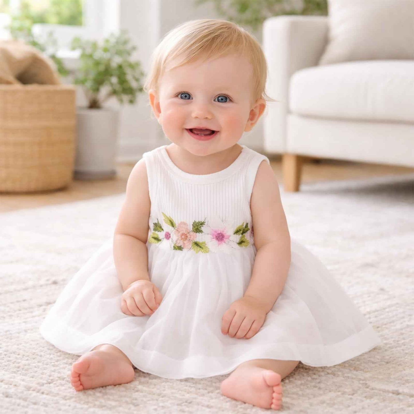 Toddler Baby Girl Dress and Cardigan Set Long Sleeve Cotton Princess Tutu Dresses with Outfits Coat