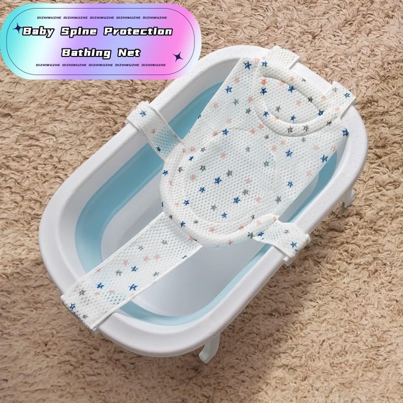 Baby Bad Stützkissen,Badewannensitz Baby,Babybadenetzt,Antirutsch Baby Aufhängungs Pad,Einsatz Babywanne Badewanneneinsatz,Baby Badewanne Pad,Babybadenetzt Babywannenmatte, Baby Badezubehör