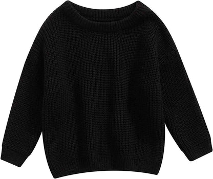 Geagodelia Baby Jumper Girls Boys Winter Knitted Sweater Shirt Knitted Jumper Long Sleeve Autumn Tops Soft Toddler Outwear