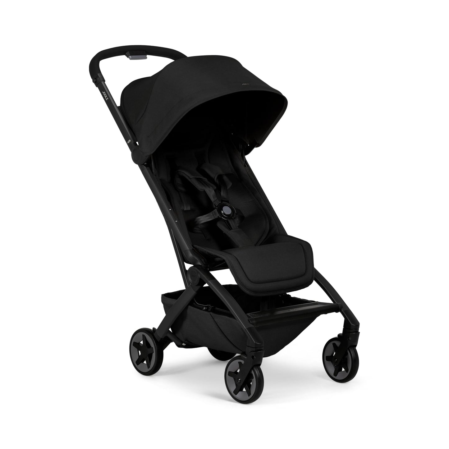 Joolz Aer2 Reise-Kinderwagen – Kompakter Reisebuggy für Babys und Kleinkinder, Einhand-Faltung, Liegefunktion & UPF 50+ Sonnendach, Flugzeug Handgepäck tauglich, ideal für Reisen (Space Black)