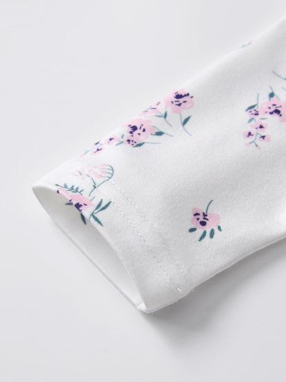 Baby Mädchen Kleidung Langarm Floral Tops + Strumpfhosen Süßes Outfit Set