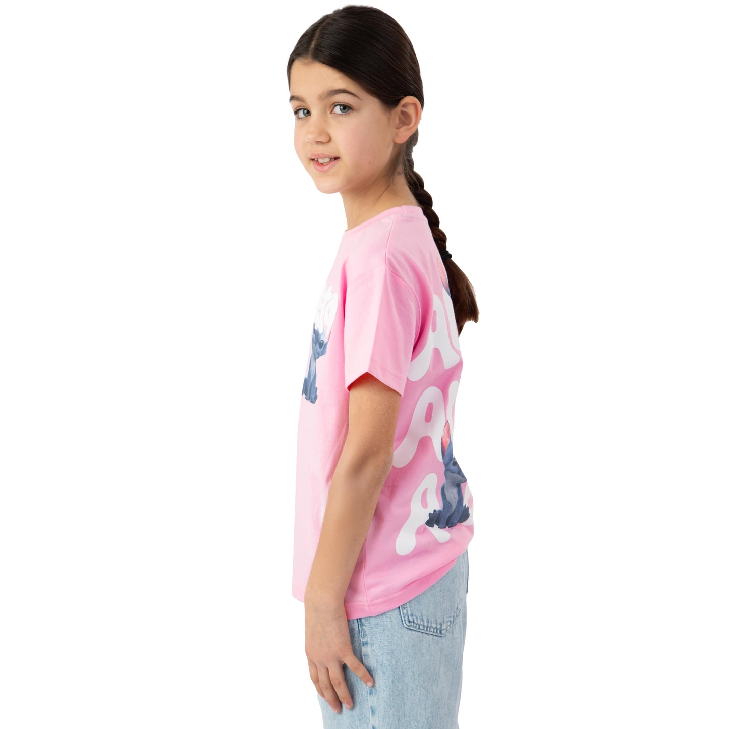 Disney Tshirt, Baumwolle T Shirt Mädchen, Lilo Und Stitch Tshirt Kinder Für Den Sommer, Stitch Tshirt