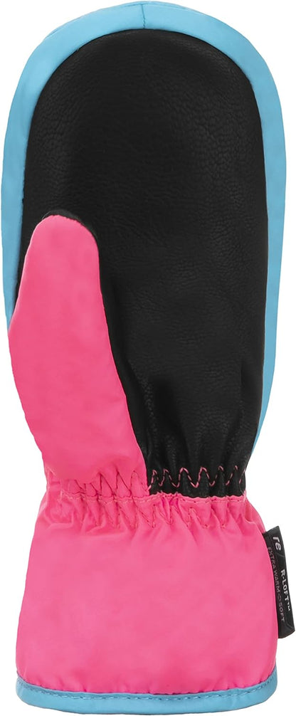 Reusch Ben Mitten extra warme und weiche Fausthandschuhe Winterhandschuhe Fäustlinge Kinder Babys Kleinkinder Mädchen und Jungen mit einem Reißverschluss