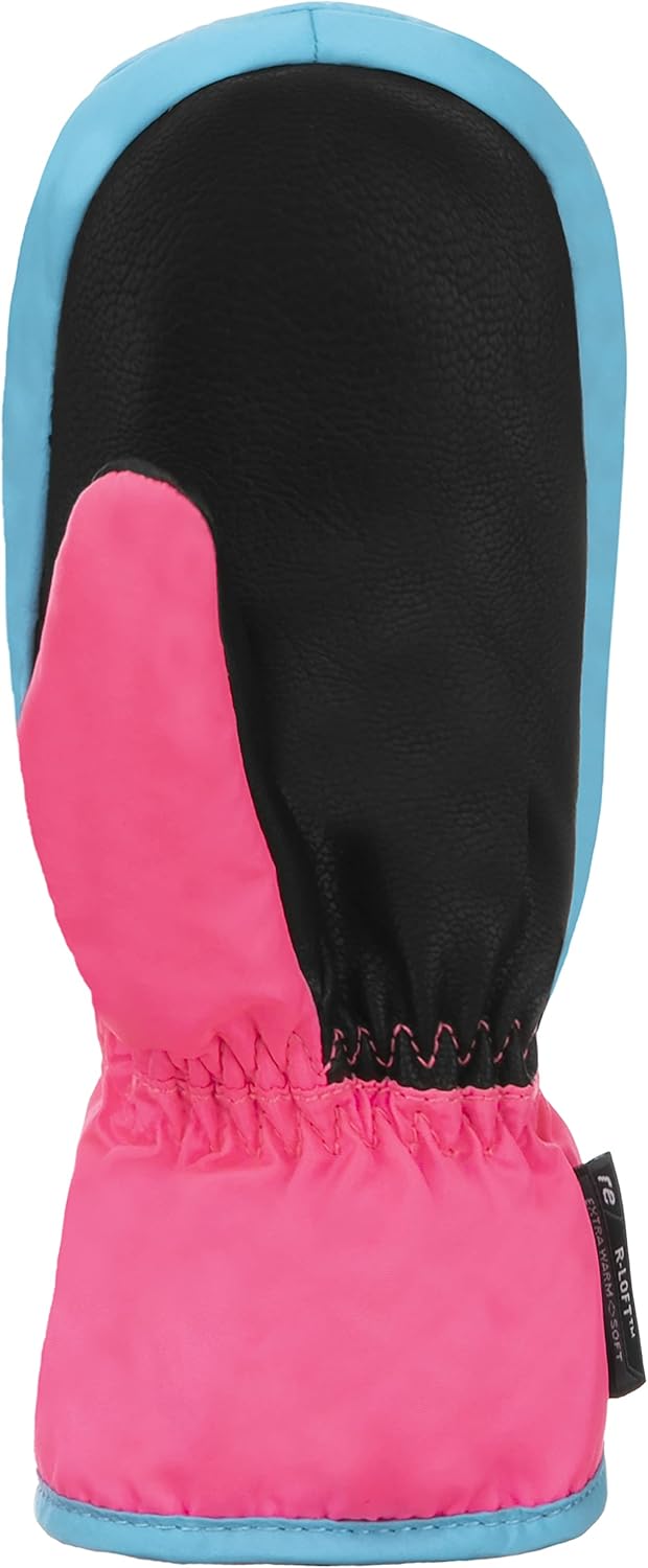 Reusch Ben Mitten extra warme und weiche Fausthandschuhe Winterhandschuhe Fäustlinge Kinder Babys Kleinkinder Mädchen und Jungen mit einem Reißverschluss
