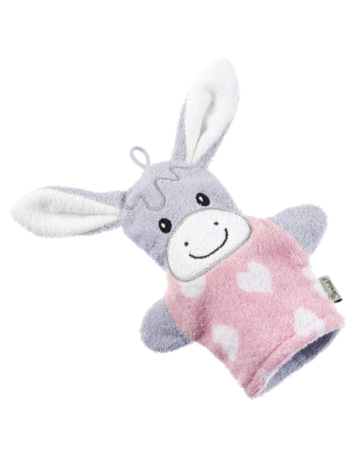 Sterntaler Emmi Girl Donkey Wash Mitt Flora Rose