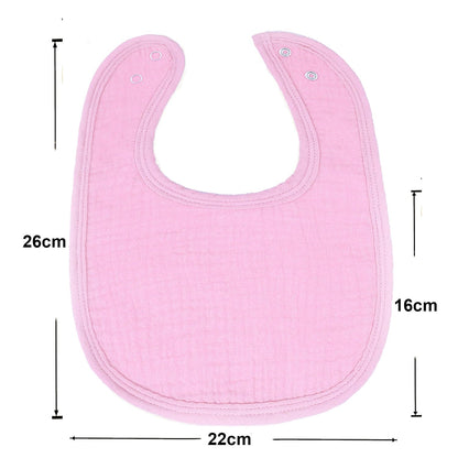 SLOSH Lätzchen Baby Für Neugeborene Babylätzchen für Babys und Kleinkinder Jungen und Mädchen Unisex Set Druckknopf