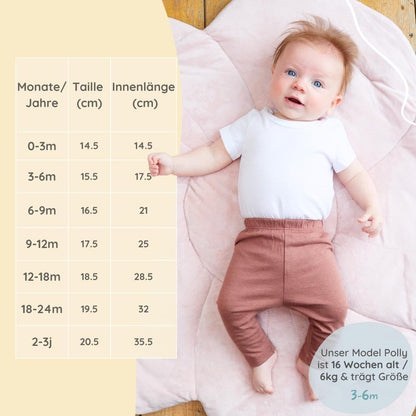 Bramble & Bear (3er-Pack) weiche Leggings für Babys und Kleinkinder – sanfte Unisex Leggings für 0-3 Jahre