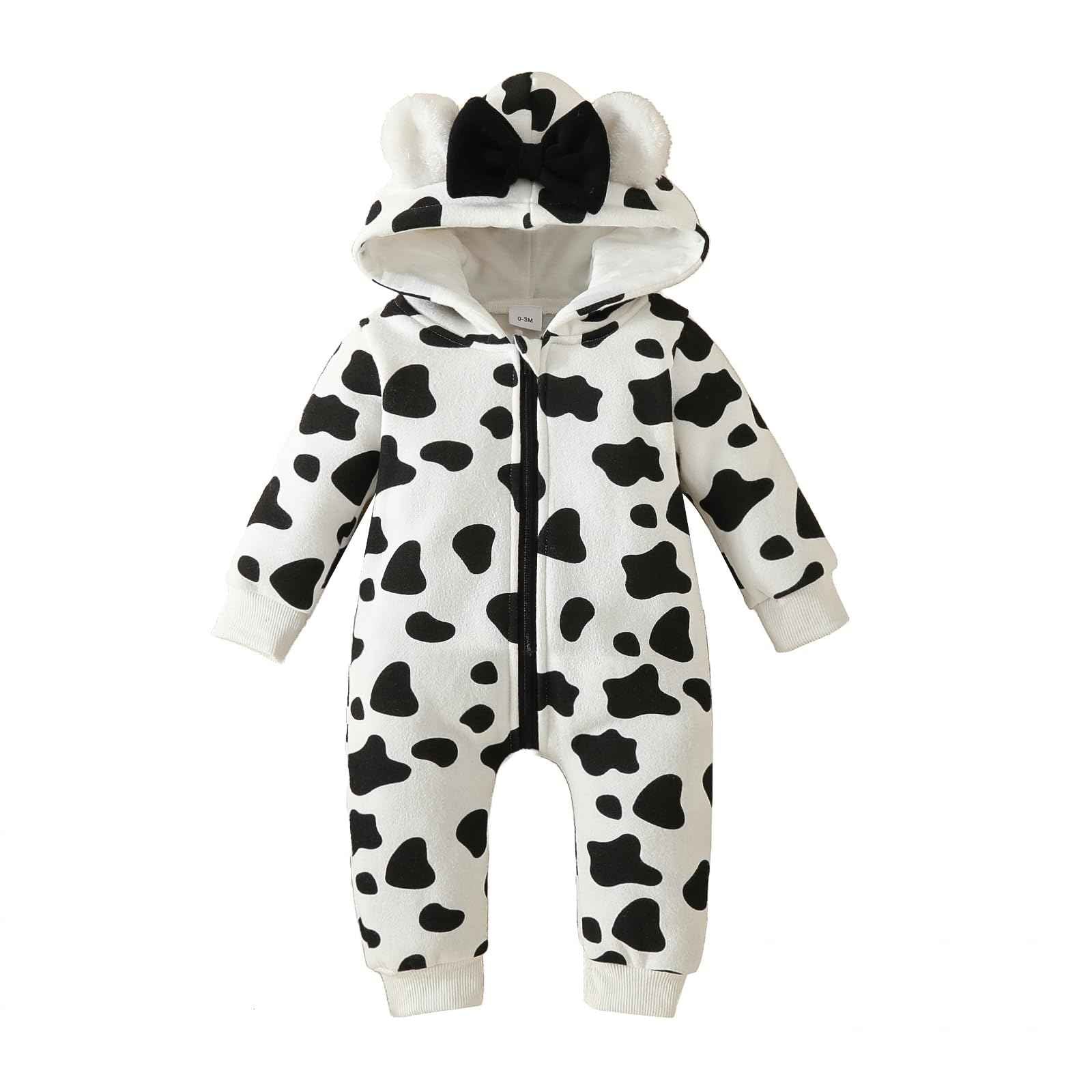 Baby Romper Newborn Autumn Winter Jumpsuit Toddler Animal Costume Jumpsuit with Hood Long Sleeve Bodysuit for Baby Girls Boys Cuddly