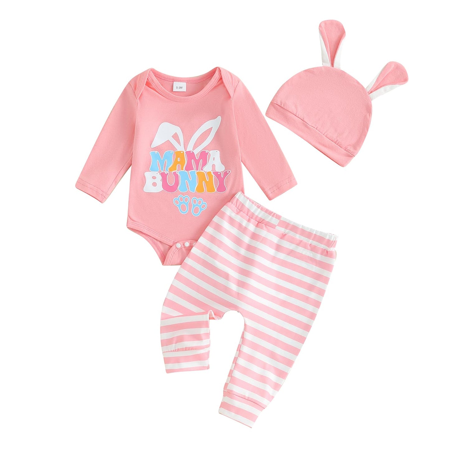 Baby Jungen Mädchen Ostern Kleidung Outfit Osterhase Baby Kleidung Set Körper Top + Hose Neugeborenen Weiche Baby Set Mein Erstes Ostern