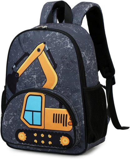 Kinderrucksack Jungen Kinder Rucksack Tagesrucksack Vorschulrucksack Kindergartentasche Schulrucksack für Schule Kita 38cm 3-8Y