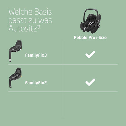Maxi-Cosi Pebble Pro i-Size Babyschale, Kindersitz für Neugeborene, ab der Geburt bis ca. 12 Monate, 45 bis 75 cm, Essential Black - Meloni2