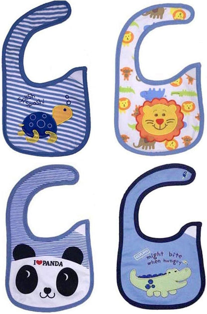 Yafane Baby Lätzchen Wasserdicht Weich 10er aus Baumwolle Halstücher Sabberlätzchen Spucktücher Baby für Baby Jungen und Mädchen Kleinkinder