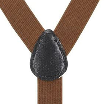 Unisex Jungen Mädchen Hosenträger mit drei Klammern in der Taille