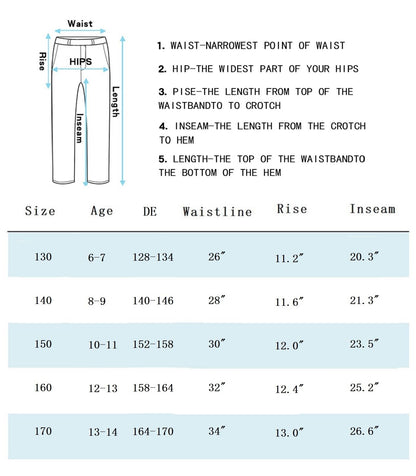 CAMLAKEE Children's Jogging Bottoms Boys Cargo Trousers Jogging Bottoms with Contrasts and Elastic Band