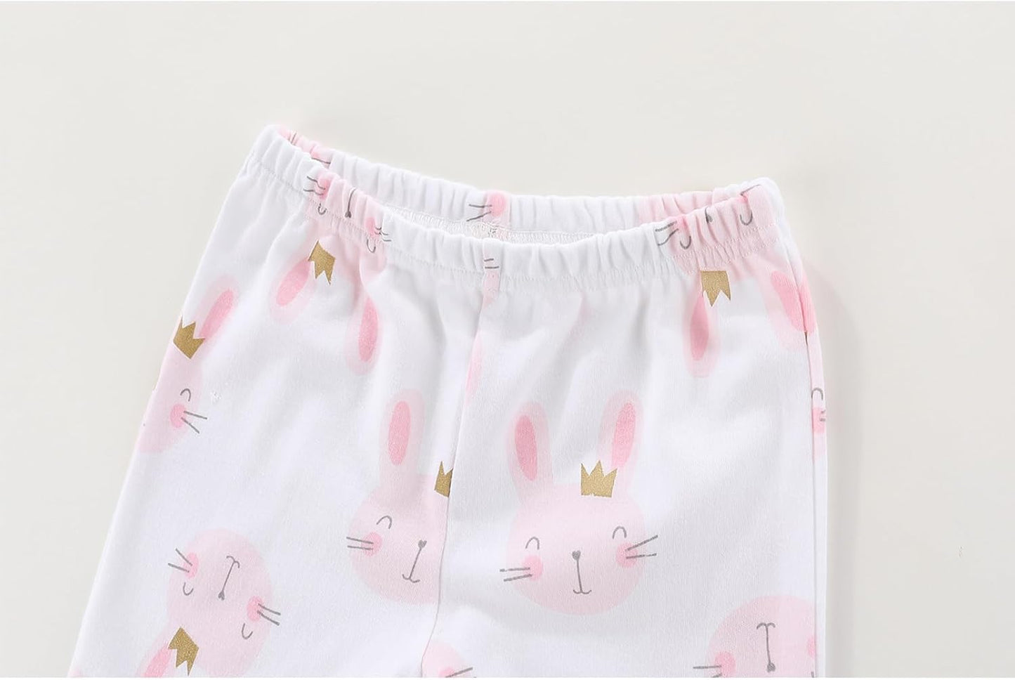 JELYLOVE Pack of 5 Unisex Baby Boy Girl Trousers Sets 100% Cotton Baby Accessories Newborn