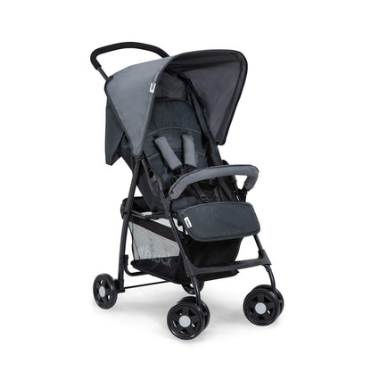 Hauck Lightweight Stroller up to 18 kg with reclining function from birth, small foldaway, sun canopy, large basket - Meloni2