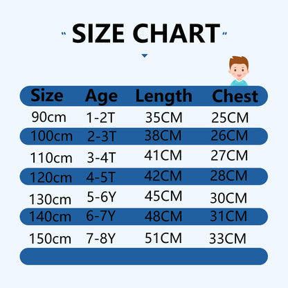 Boletochic 2-10 Years Boys' Vests Cotton Sleeveless Underwear Boys Breathable Soft Tank Tops Pack of 5