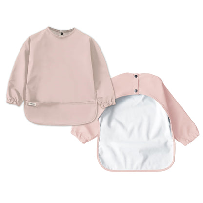 ARTEE Ärmellätzchen beschichtet wasserfest abwischbar Lätzchen mit Ärmeln, Baby, Wasserdichtes Lätzchen, ideal als Geschenk