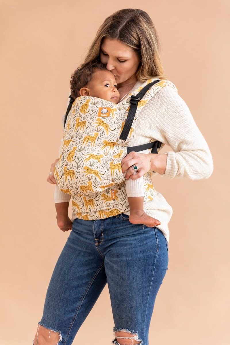 Tula Explore Babytrage für Neugeborene ab Geburt, 3-in-1 Baby-Tragetasche Bauchtrage Rückentrage Ergonomisch (3,2-20,4 kg), Play