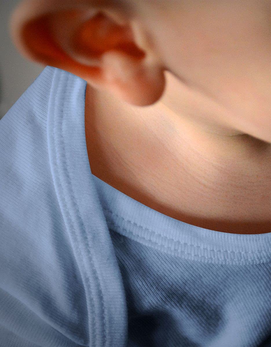 Mikalino Baby Bodysuit with Saying in German for Boys, Girls, Unisex, Long Sleeve, Mein erstes Weihnachten Saying (Christmas Elf), Hand Printed in Germany, Handmade with Love