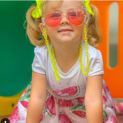 Hifot Sonnenbrille Kinder für Mädchen, Kinder Pilotenbrille mit Edelstahl Metall Gestel Kleinkind Sonnenbrille Kinder Sonnenbrillen 3-12jahre