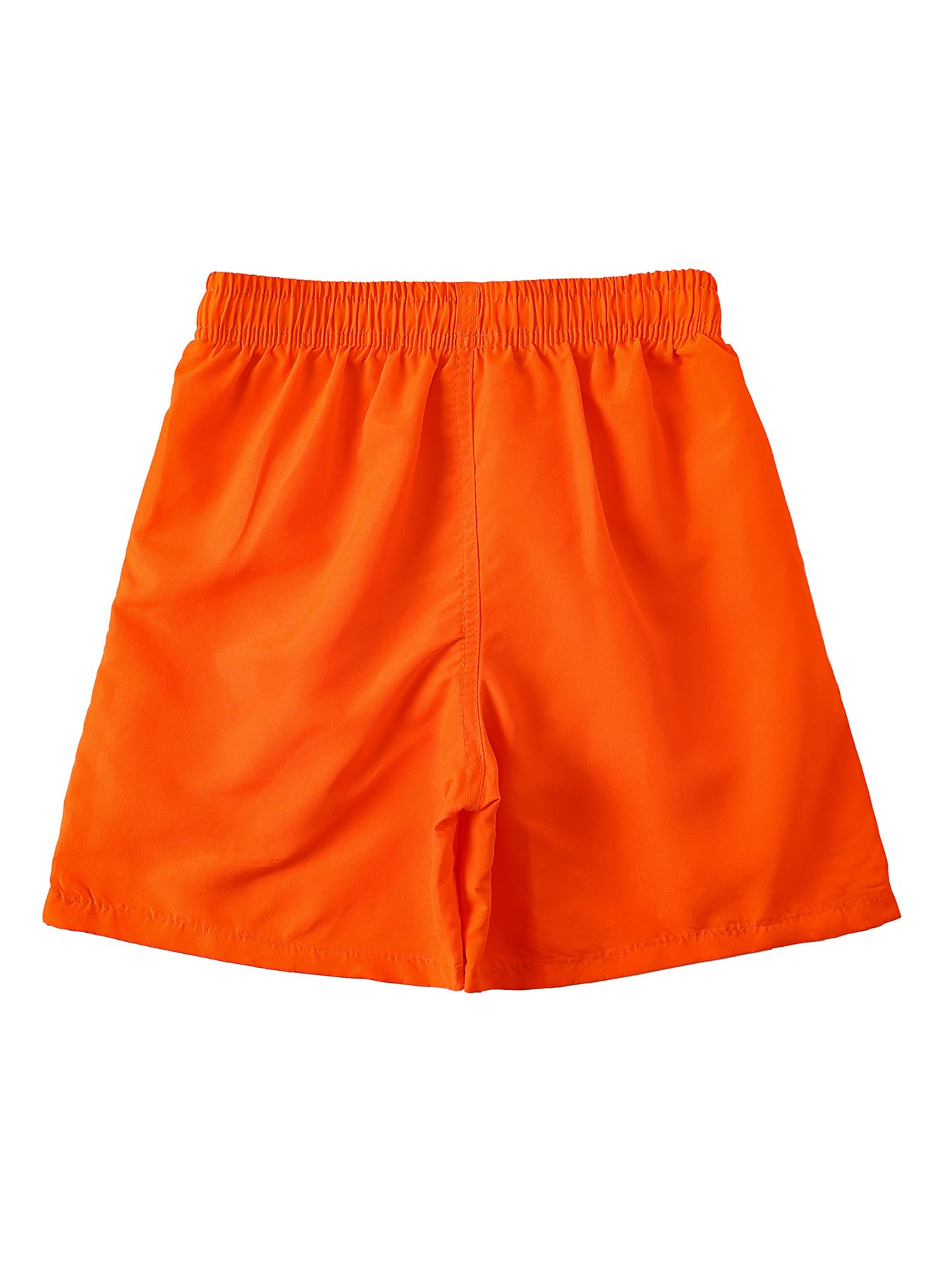 SERENYOU Boys' Board Shorts Children's Pattern Changing Swimming Shorts with Mesh Lining