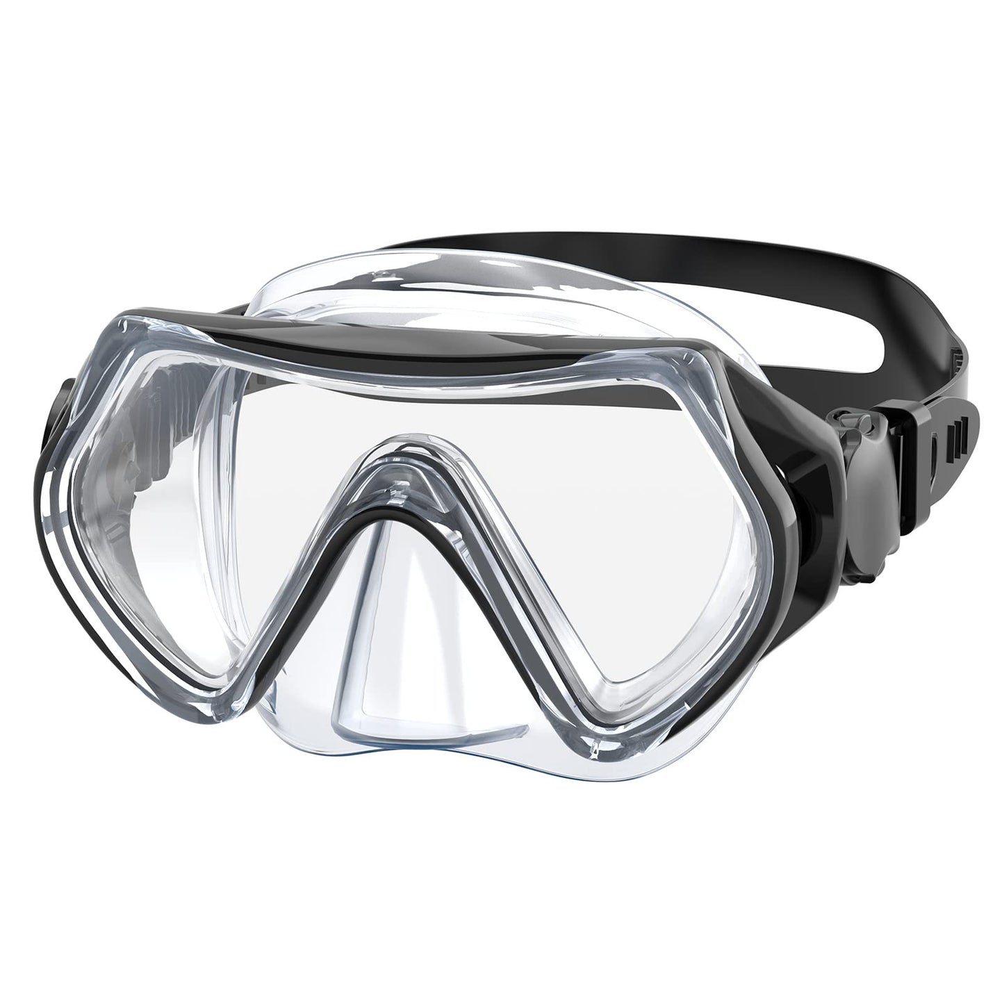 Findway Children's Diving Goggles, Swimming Goggles, Snorkel Mask for Boys Girls Teenagers, Diving Mask with Nose Cover, 180° Panorama, HD, Anti-Fog, Anti-Leak, Diving Goggles for Children 4-16 Years