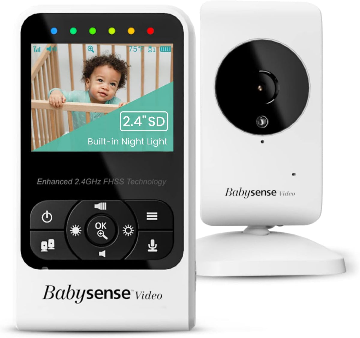 Babysense 7 Baby-Atemmonitor - Für unbeschwerten Schlaf und Sicherheit für Ihr Baby