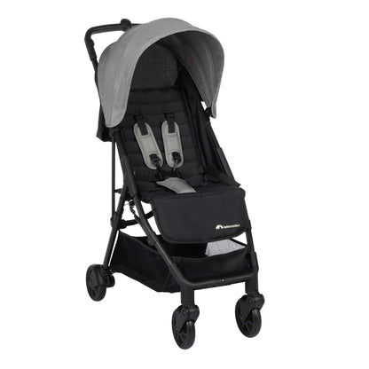 Bebeconfort Buggy Teeny 3D Ultra Compact Folding Pushchair with Matching Carry Bag Ideal for Travel or the City Can be Used from Approx. 6 Months to 4 Years Tinted Grey
