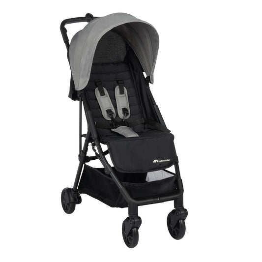 Bebeconfort Buggy Teeny 3D Ultra Compact Folding Pushchair with Matching Carry Bag Ideal for Travel or the City Can be Used from Approx. 6 Months to 4 Years Tinted Grey