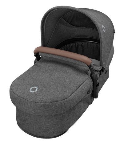 Maxi-Cosi Zelia S Trio 3-in-1 Complete Set, 0–4 Years, up to 22 kg, Foldable, Compact, Adjustable Baby Pram, with CabrioFix S i-Size Baby Seat, Accessories, Changing Bag, Grey - Meloni2
