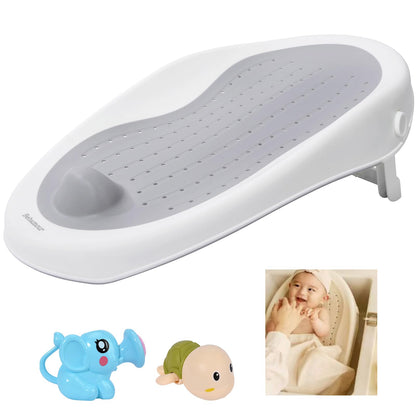 Bebamour Baby Bath Seat 6 Months + Child Bathtub Non-Slip Bath Chair, Water Jug