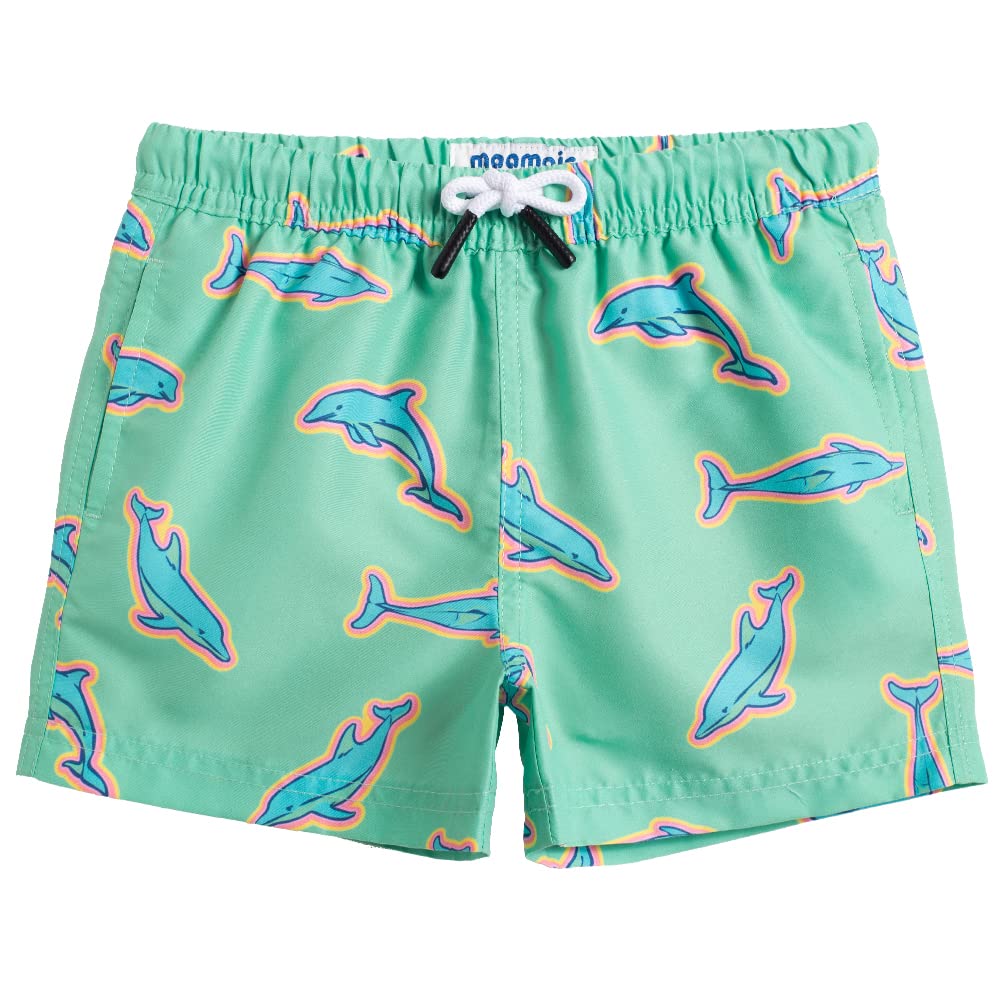 MaaMgic Badehose Jungen Sommer Badeshorts Schnelltrocknend Boardshorts mit Netzfutter Taschen und Verstellbarem Tunnelzug Urlaub Shorts
