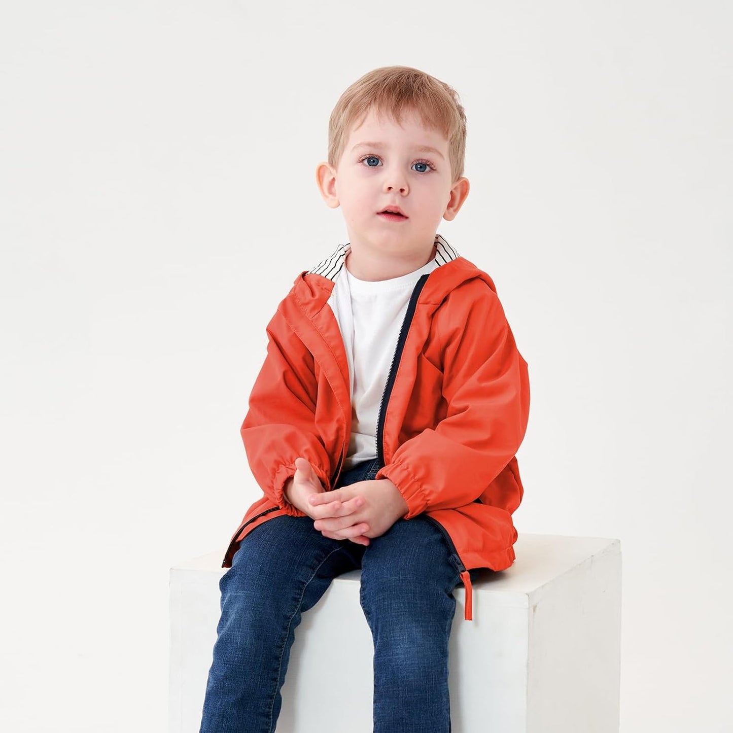 Volunboy Baby Kapuzen Jackets, Jungen Langarm Winddicht Mantel Cartoon Aufdruck Jacken