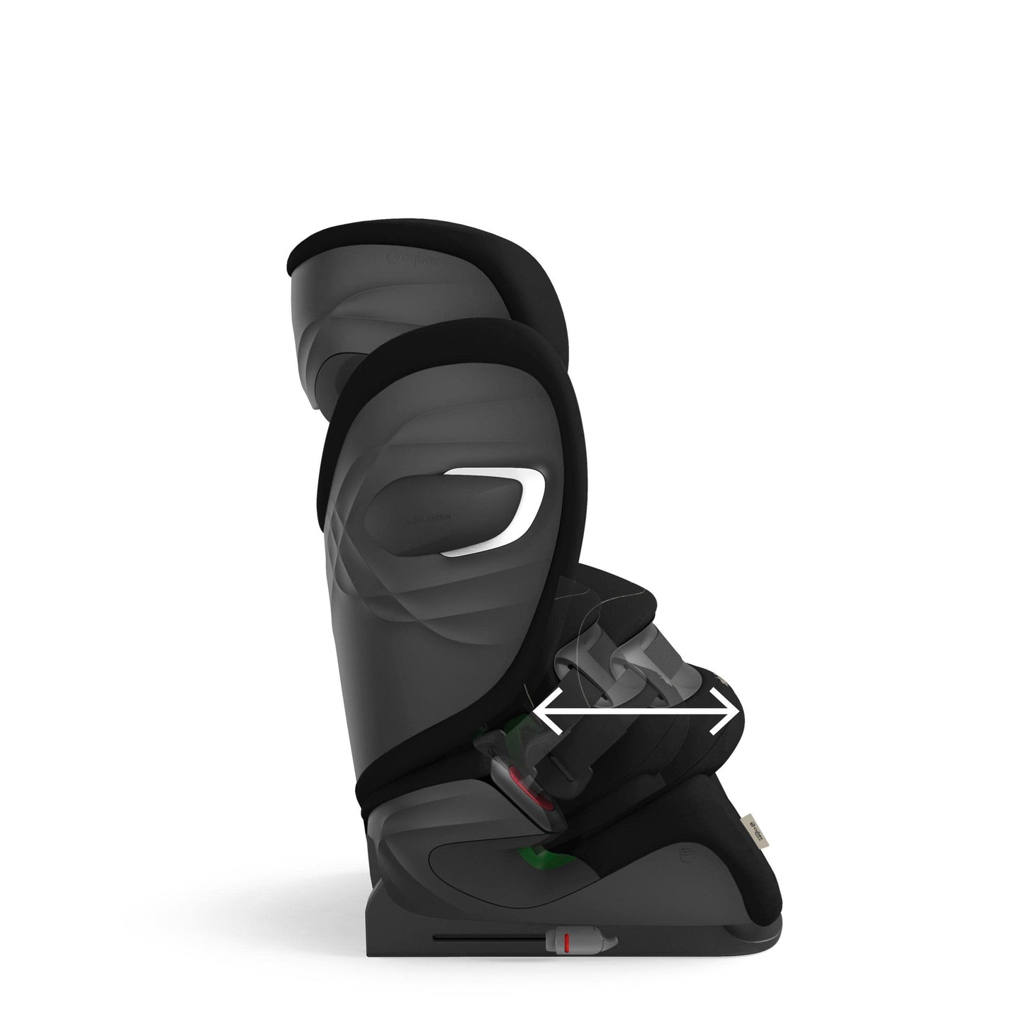 CYBEX Gold Kindersitz Pallas G i-Size, 76 - 150 cm, Ab ca. 15 Monate bis ca. 12 Jahre (ca. 9 bis 50 kg), Lava Grey