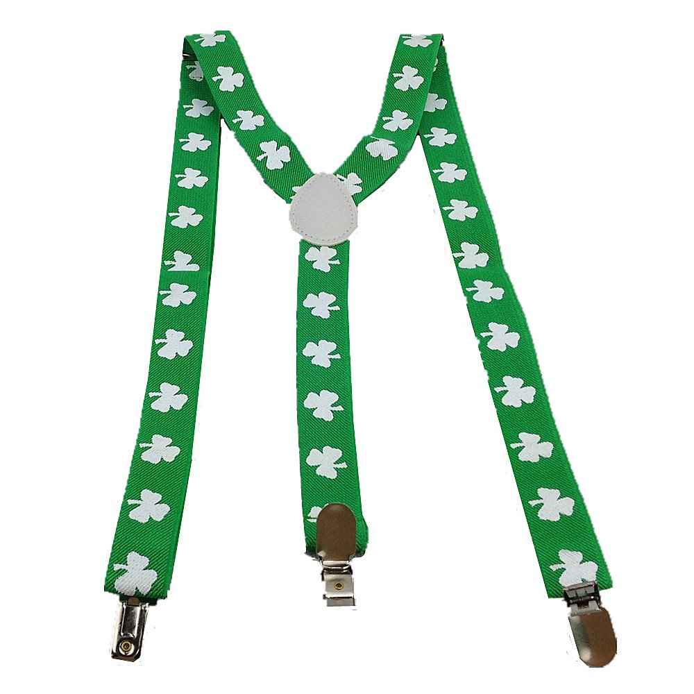 Long Kids Y Shape 3 Clips Elastic Slim Braces