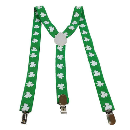 Long Kids Y Shape 3 Clips Elastic Slim Braces