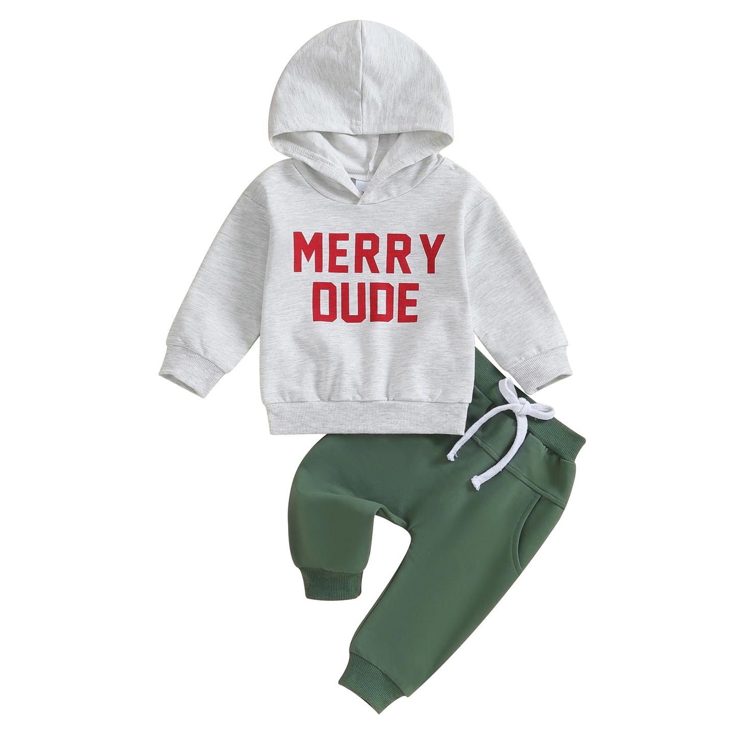 Yassiglia Baby Jungen Kleidung Set Neugeborene Zweiteiler Outfit Kleinkind Herbst Bekleidungssets Jogginganzug für Baby Junge Kapuzenpullover + Hosen Set