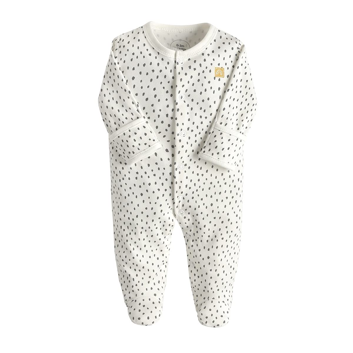 amropi Baby Mädchen Schlafstrampler 3er Pack Jungen Pyjamas Baumwolle Overalls Strampler für 0-12 Monate