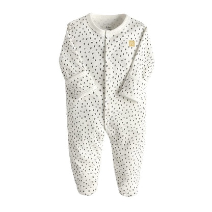 amropi Baby Mädchen Schlafstrampler 3er Pack Jungen Pyjamas Baumwolle Overalls Strampler für 0-12 Monate