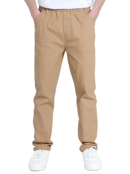 CAMLAKEE Children's Jogging Bottoms Boys Cargo Trousers Jogging Bottoms with Contrasts and Elastic Band
